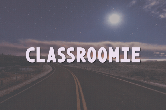 Classroomie: A Bold Sans Serif Font for Business