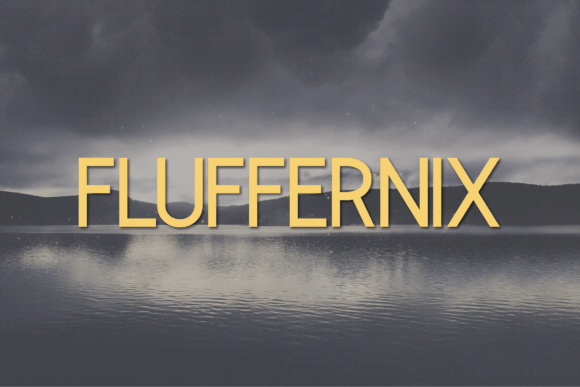 Fluffernix: A Modern Sans Serif Typeface for Web Design