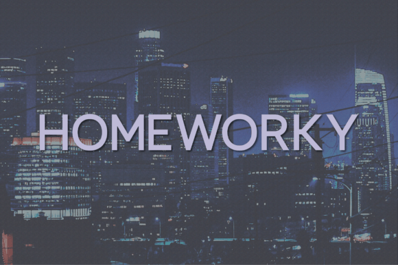 Homeworky: The Bold Sans Serif Font for Modern Brands