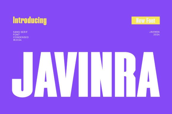 Javinra: A Timeless Sans Serif Font for Branding