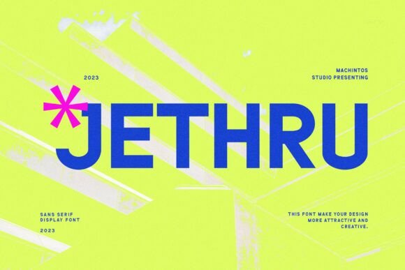 Jethru: The Timeless Sans Serif Font for Modern Branding