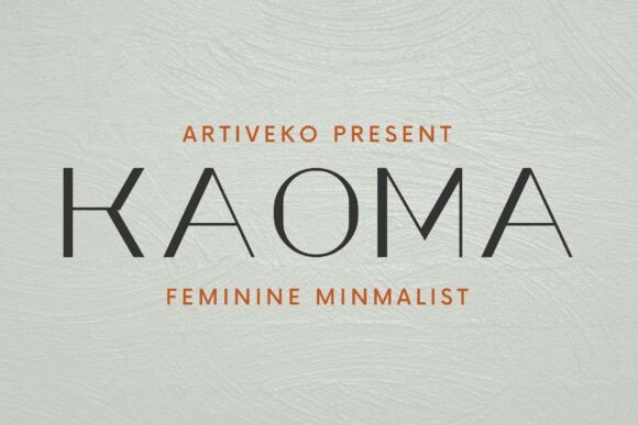 Kaoma: The Sleek Sans Serif Font for Clear Campaigns