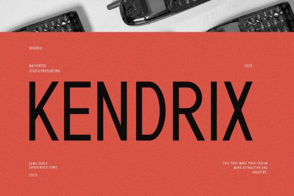 Kendrix: A Timeless Sans Serif Font for Branding