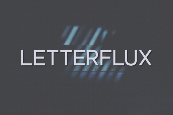 Letterflux: A Bold Sans Serif Font for Web Design