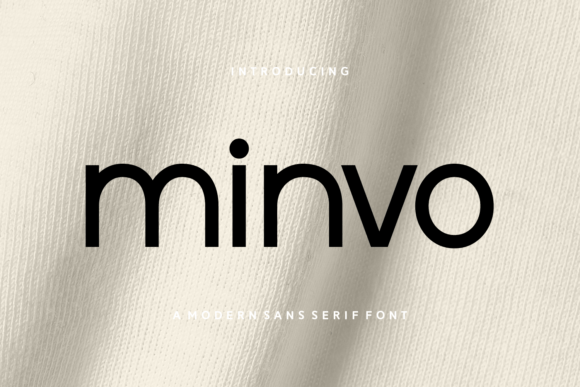 Minvo: A Modern Sans Serif Font for Your Brand