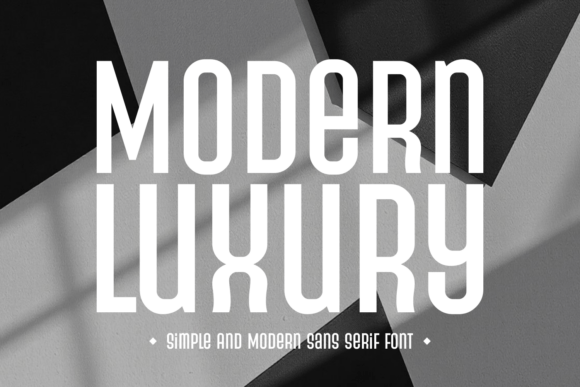 Modern Luxury: A Premium Sans Serif Font for Branding
