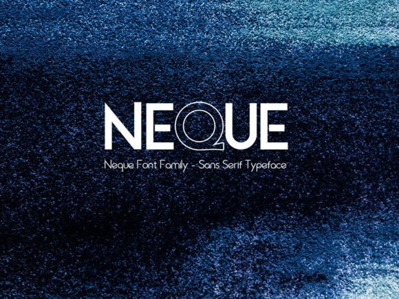 Neque Regular: A Modern Sans Serif for Campaigns