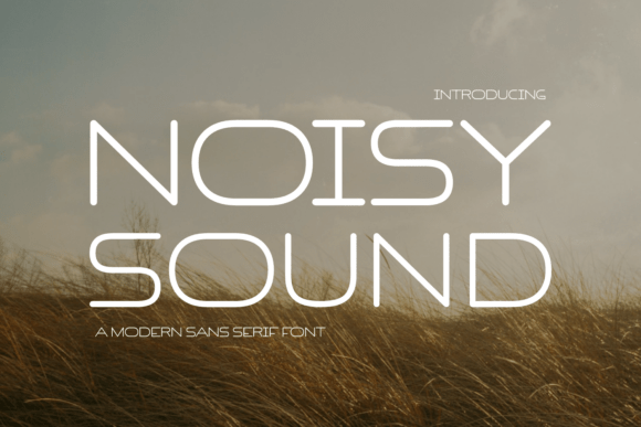 Noisy Sound: A Modern Sans Serif for Editorial Design
