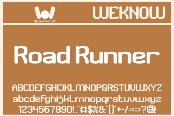 Road Runner: The Playful Sans Serif Font for Modern Marketers