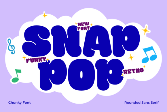 Snap Pop Regular: A Retro Bold Font for Crafts