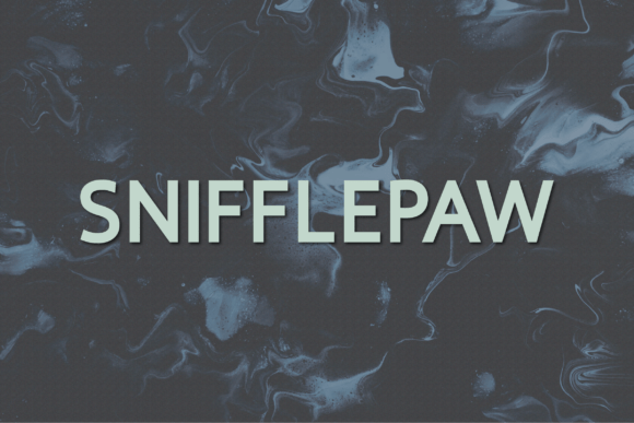 Snifflepaw: A Modern Sans Serif Typeface for Editors