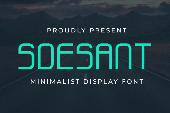 Soesant: A Modern Sans Serif Font for Small Business Branding